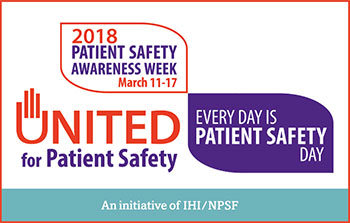 patient safety awareness week ad