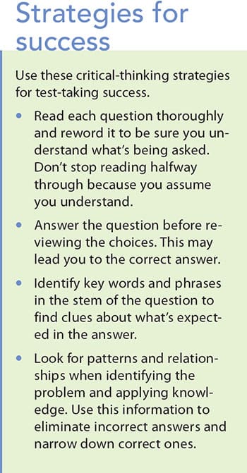 test taking tips strategy success