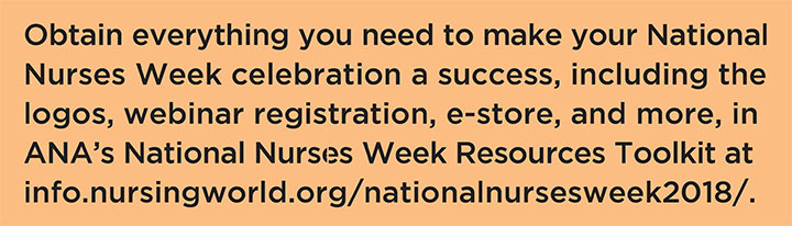 celebrate national nurses week 2018 sidebar