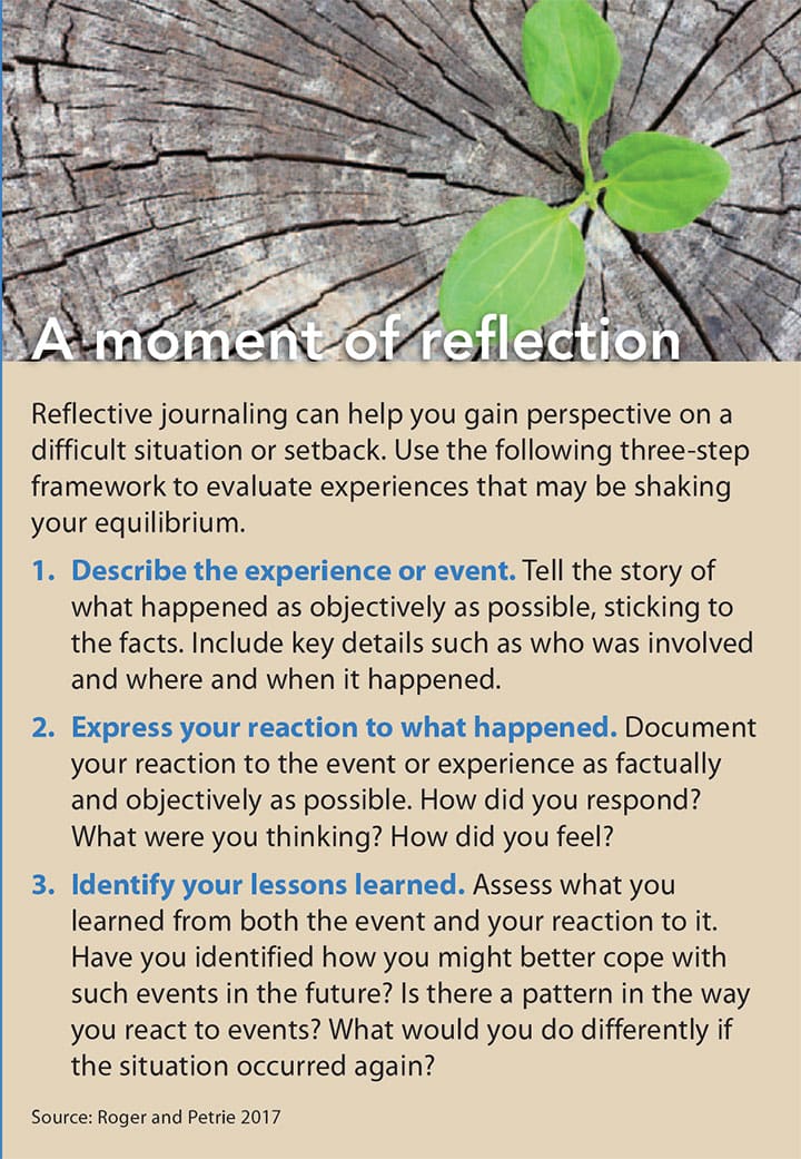 building resiliency reflection