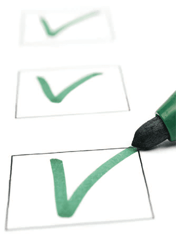 quality improvement daily checklist post