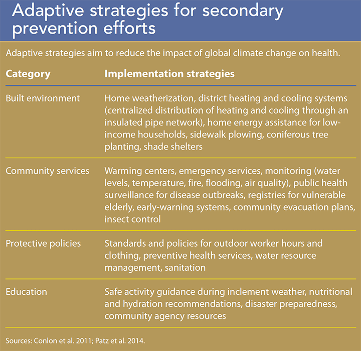 older citizens climate change adaptive strategies prevention